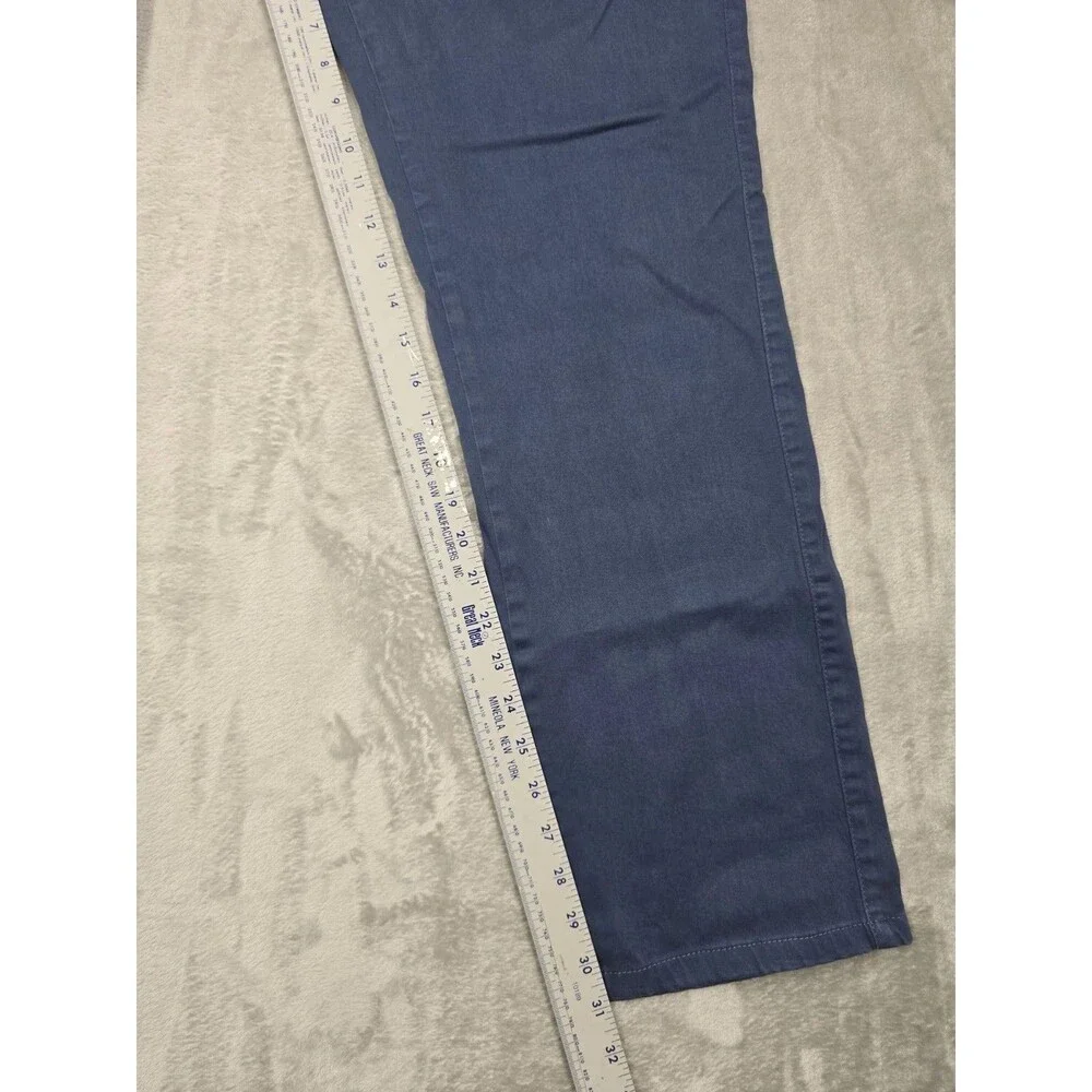 ​Peter Millar Crown Comfort Five-Pocket Pants Men's 38x32 Slate Blue Cotton...